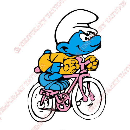 The Smurfs Customize Temporary Tattoos Stickers NO.3464